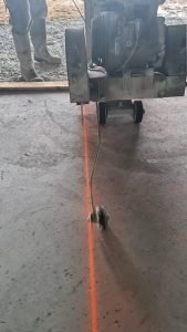 Skæring af betongulve