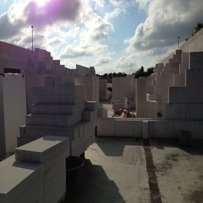 Opsætning af Gasbeton